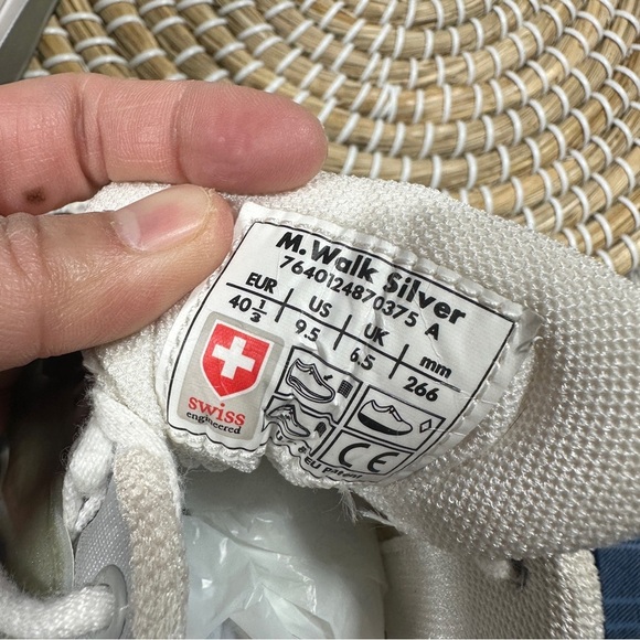 MBT Women’s M. Walk Silver Shoes Footwear Trainer Toning  US 9.5 7640124870375 A - Picture 10 of 13